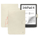 Custodia in pelle PocketBook InkPad 4 - Blanc escumo ( Pantone #D6D6D1 )