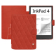 Funda de piel PocketBook InkPad 4 - Arange clouquié - Couture ( Pantone #D33108 )