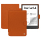 硬质真皮保护套 PocketBook InkPad 4 - Orange vibrant ( Pantone #e36b39 ) 