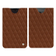 Custodia in pelle Google Pixel Fold - Marron - Couture ( Nappa - Pantone #8B4720 ) 