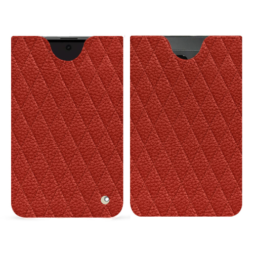 Custodia di lusso personalizzata per Google Pixel FoldPapaye - Couture ( Pantone #b54317 ) 