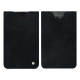 Google Pixel Fold leather pouch - Dark vintage ( Pantone #050505 ) 