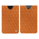 Custodia in pelle Google Pixel Fold - Mandarine vintage - Couture ( Pantone #d47231 ) 