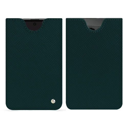 구글 픽셀 폴드용 맞춤형 고급 케이스Vert séduisant ( Pantone #1d3c34 ) 