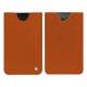 Google Pixel Fold leather pouch - Orange vibrant ( Pantone #e36b39 ) 