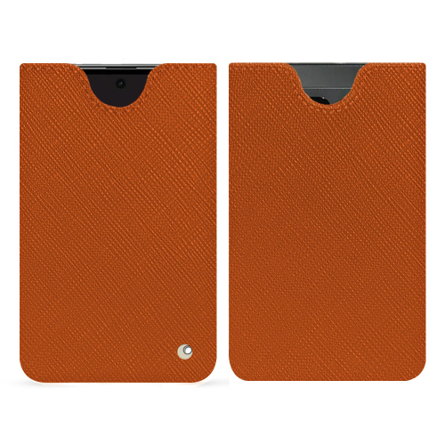 Luxury custom case for Google Pixel FoldOrange vibrant ( Pantone #e36b39 ) 