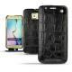Lederschutzhülle Samsung SM-G920A Galaxy S6 - Crocodile nero