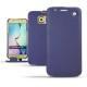 Funda de piel Samsung SM-G920A Galaxy S6 - Cobalt ( Pantone 2766C ) 