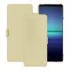 Sony Xperia 1 V leather case - Beige ( Nappa - Pantone #ceb888 ) 