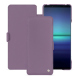 Sony Xperia 1 V leather case - Lilas ( Nappa - Pantone #b9a3e3 ) 
