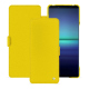Custodia in pelle Sony Xperia 1 V - Jaune fluo ( Pantone #c9ff57 ) 