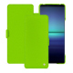 Funda de piel Sony Xperia 1 V - Vert fluo ( Pantone #00ab5f ) 