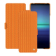 Sony Xperia 1 V leather case - Abaca arancio ( Pantone #d77540 )