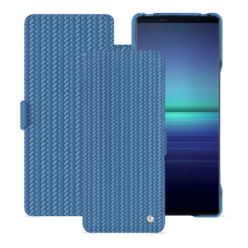 Funda de lujo para Sony Xperia 1 V - Protección elegante y robustaAbaca ishia ( Pantone #395775 ) 