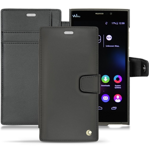 Capa em pele Wiko Ridge Fab