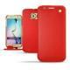Custodia in pelle Samsung SM-G920A Galaxy S6 - Tomate ( Pantone 187C ) 