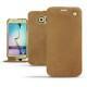 Funda de piel Samsung SM-G920A Galaxy S6 - Sable vintage ( Roughtcut - Gaucho#57254 ) 