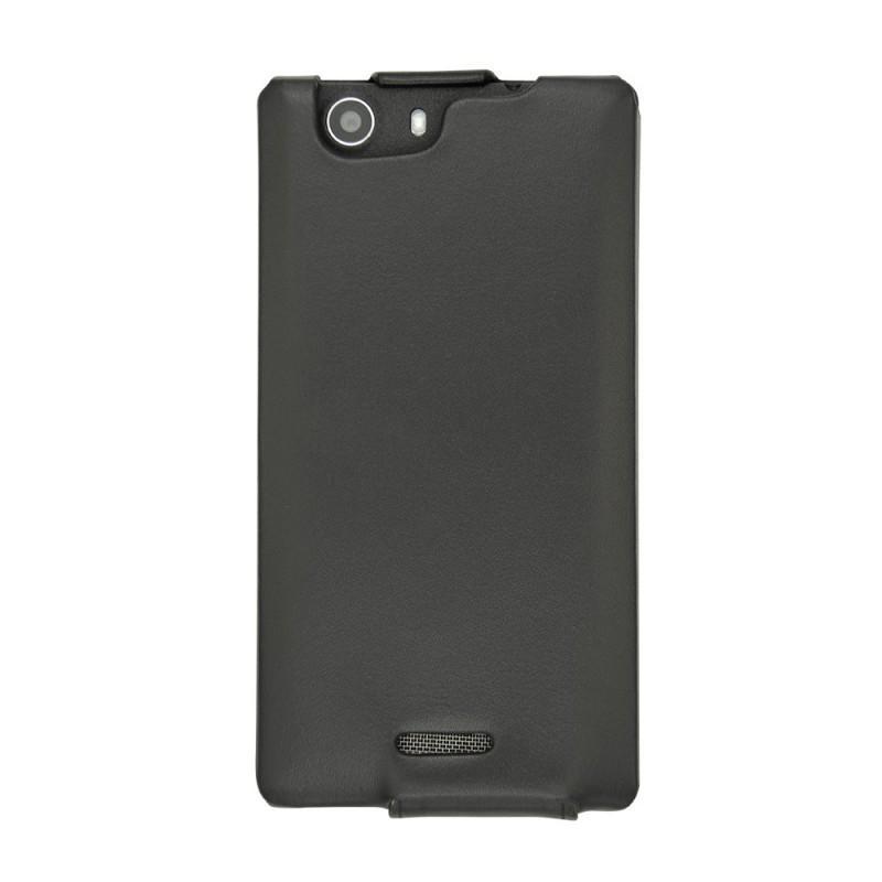 Capa em pele Wiko Ridge Capa em pele Wiko Ridge