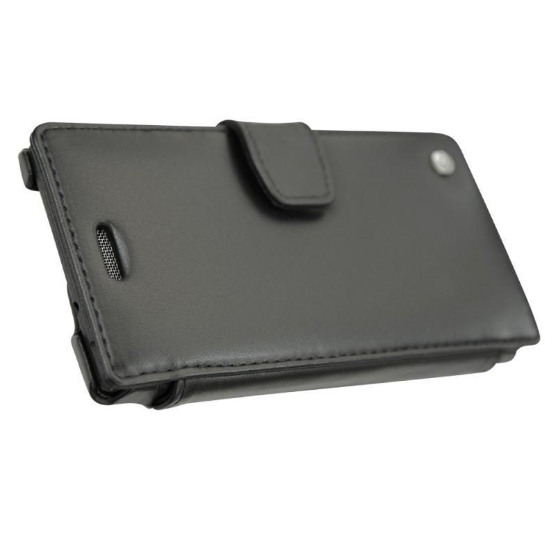 Capa em pele Wiko Ridge Capa em pele Wiko Ridge