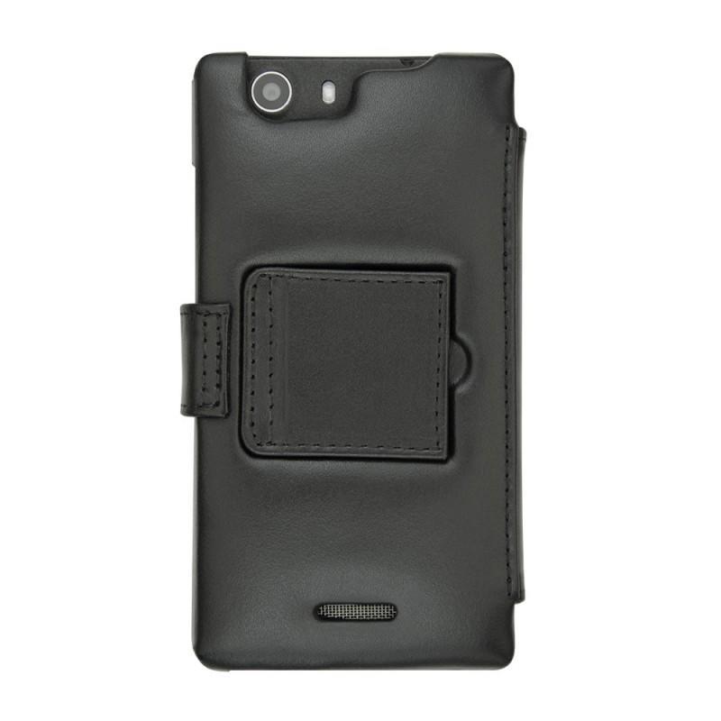 Capa em pele Wiko Ridge Capa em pele Wiko Ridge