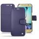Custodia in pelle Samsung SM-G920A Galaxy S6 - Cobalt ( Pantone 2766C ) 
