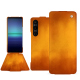 가죽 커버 Sony Xperia 1 V - Orange Patine