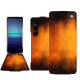 Funda de piel Sony Xperia 1 V - Fauve Patine