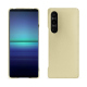 Funda de piel Sony Xperia 1 V - Beige ( Nappa - Pantone #ceb888 ) 