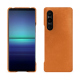 Funda de piel Sony Xperia 1 V - Mandarine vintage ( Pantone #d47231 ) 