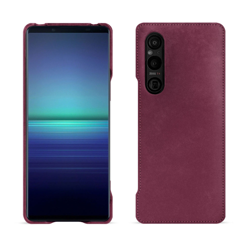 Sony Xperia 1 V luxury case - Stylish and durable protectionPrune vintage ( Pantone #612434 ) 