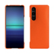 Custodia in pelle Sony Xperia 1 V - Orange fluo ( Pantone #ff5406 ) 