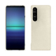 Lederschutzhülle Sony Xperia 1 V - Blanc escumo ( Pantone #D6D6D1 )