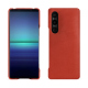 レザーケース Sony Xperia 1 V - Arange clouquié ( Pantone #D33108 )