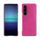 Sony Xperia 1 V leather cover - Rose BB ( Pantone #DB599F )
