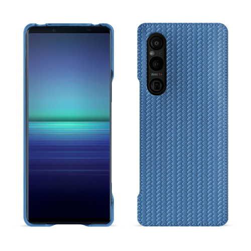 Luxus-Hülle für Sony Xperia 1 V - Eleganter und langlebiger SchutzAbaca ishia ( Pantone #395775 ) 