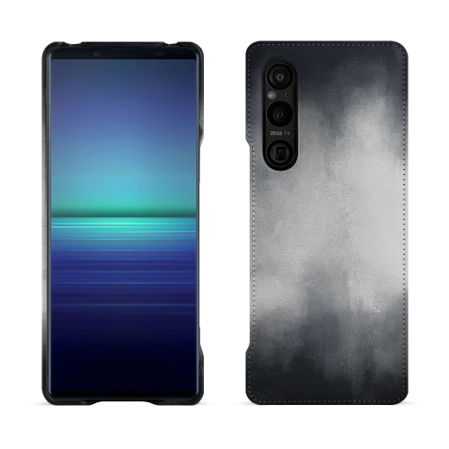 Capa de luxo Sony Xperia 1 V - Protecção elegante e duradouraGris Patine