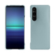 Funda de piel Sony Xperia 1 V - Bleu Ciel PU ( Pantone #abcae9 )