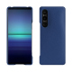 Sony Xperia 1 V leather cover - Bleu frisson ( Pantone #29588c ) 