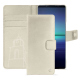 Custodia in pelle Sony Xperia 1 V - Blanc escumo ( Pantone #D6D6D1 )