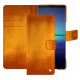 가죽 커버 Sony Xperia 1 V - Orange Patine