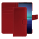 Funda de piel Sony Xperia 1 V - Rouge PU ( Pantone #d50032 )