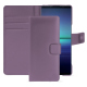 Funda de piel Sony Xperia 1 V - Lilas PU ( Pantone #b9a3e3 )