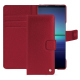 Custodia in pelle Sony Xperia 1 V - Rouge passion ( Pantone #a6192e ) 