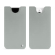 Custodia in pelle Apple iPhone 15 Pro - Gris ( Nappa - Pantone #c1c6c8 ) 