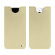 Funda de piel Apple iPhone 15 Pro - Beige ( Nappa - Pantone #ceb888 ) 