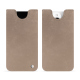 硬质真皮保护套 Apple iPhone 15 Pro - Taupe vintage ( Pantone #bda790 ) 