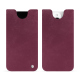 Funda de piel Apple iPhone 15 Pro - Prune vintage ( Pantone #612434 ) 