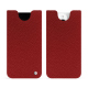 Funda de piel Apple iPhone 15 Pro - Tomate ( Pantone #a61715 ) 