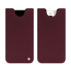 Capa em pele Apple iPhone 15 Pro - Lie de vin ( Pantone #412234 ) 