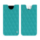 Funda de piel Apple iPhone 15 Pro - Bleu fluo - Couture